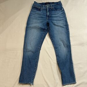 Lucky Brand Bridgette High-Rise Skinny Jeans Women’s Size 4/27 Ankle Medium Wash